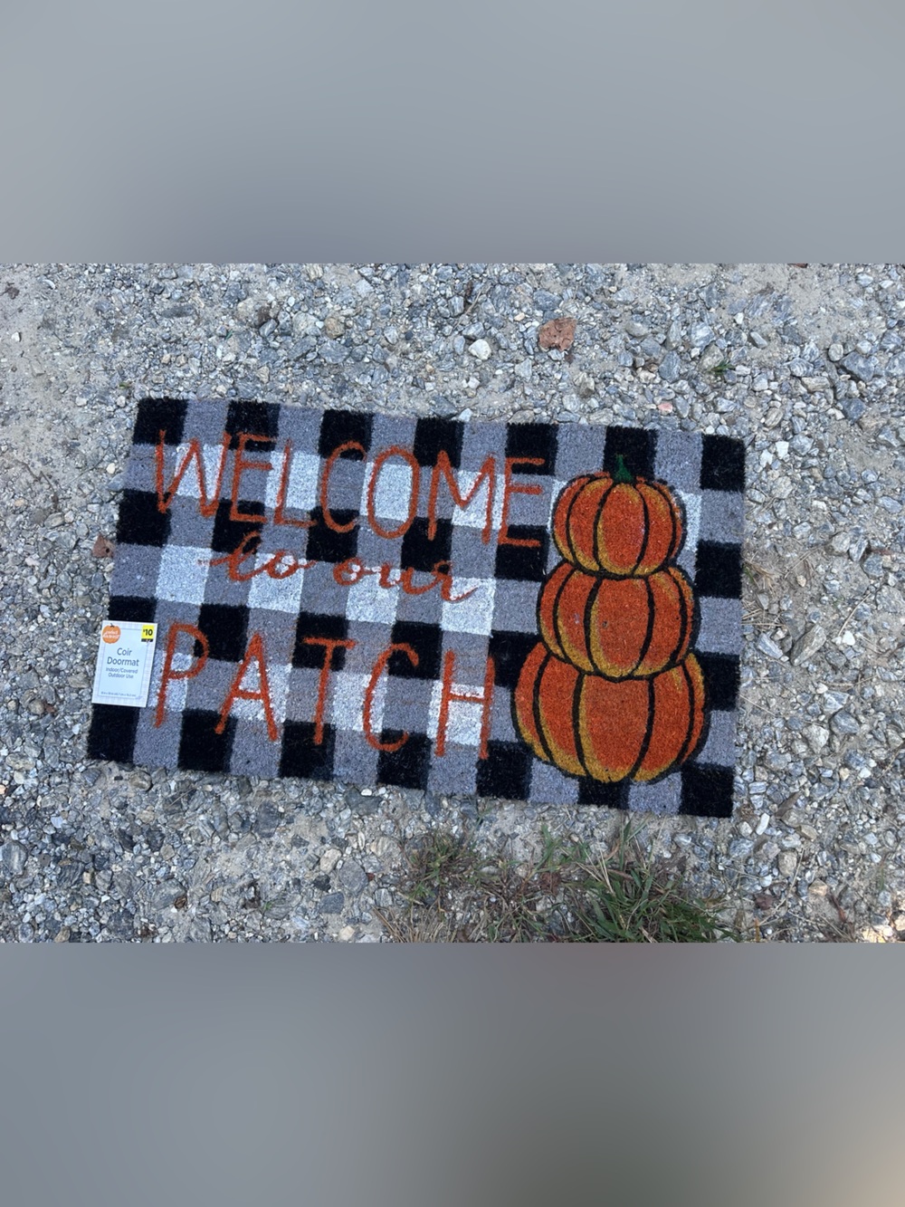 Set of 3 Doormats - Fall theme